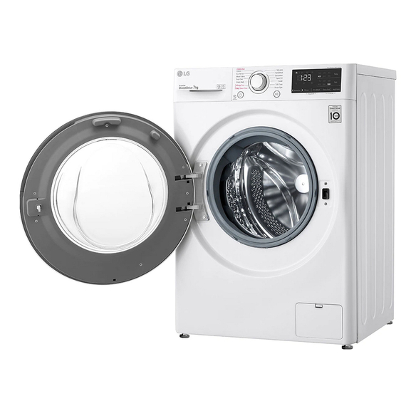 Mașină de spălat LG F2WV3S7AIDD, 7kg, Alb, 2 image
