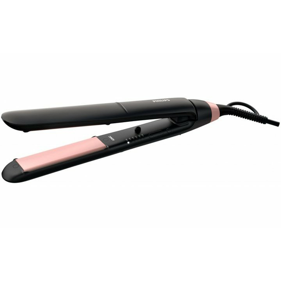 Placă de îndreptat părul PHILIPS StraightCare Essential BHS378/00, Negru, 2 image