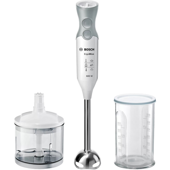 Blender de mână Bosch ErgoMixx MSM66120, White