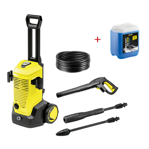 Aparat de spălat cu presiune Karcher K 5 + Șampon auto RM 619, 5L