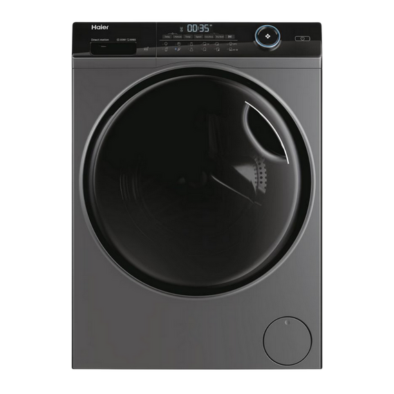 Mașină de spălat cu uscător Haier HWD80B14959S8U1S, 8kg, Gri