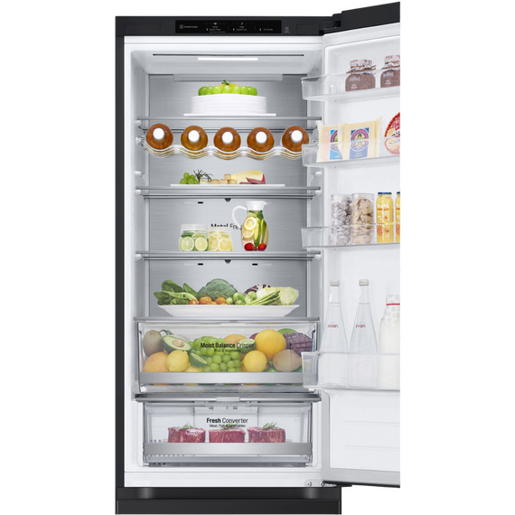 Frigider LG GBV5240DEP, DoorCooling+, Negru, 2 image