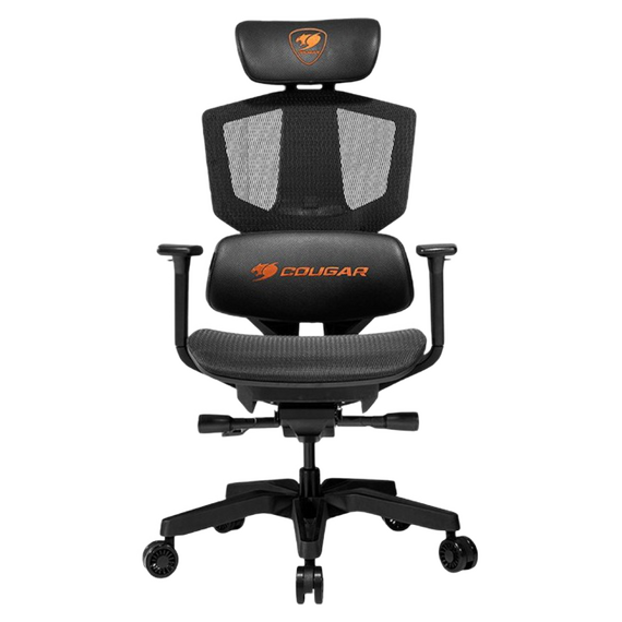Scaun Gaming Cougar Argo One, Plasă elastomerică respirabilă, Portocaliu