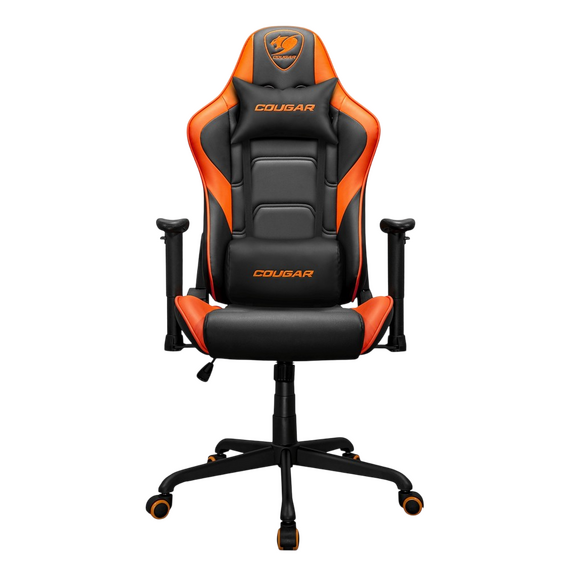 Scaun Gaming Cougar ARMOR ELITE, PVC Piele, Negru | Portocaliu