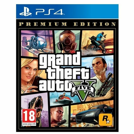 Rockstar Games Grand Theft Auto V: Premium Edition, Curse și zbor, PlayStation 4, Disc, 3 image