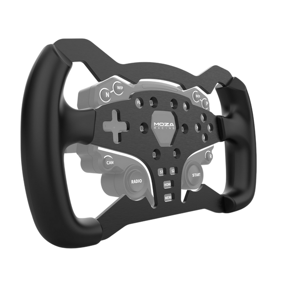 Cadru de directie MOZA Wheel Mod pentru ES Formula, Negru, 2 image