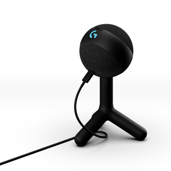 Microfon Gaming Logitech Yeti Orb RGB, USB, Alb, 7 image