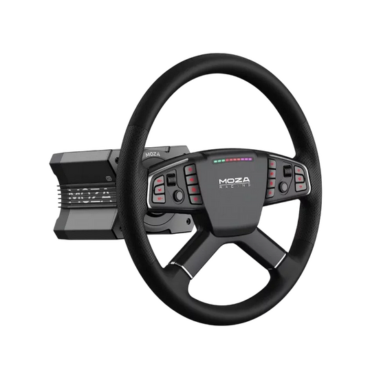 Volan Gaming MOZA Trucking Bundle, Negru, 3 image