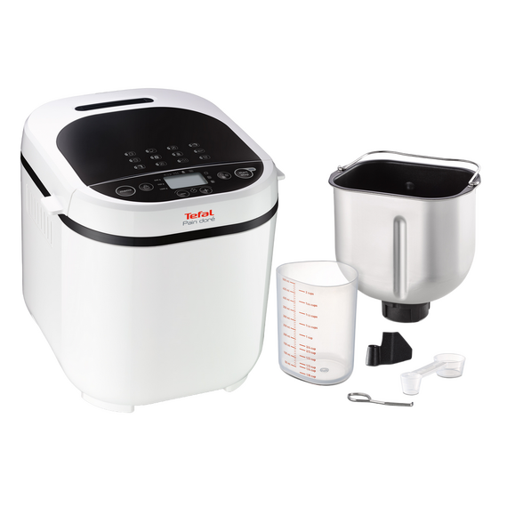 Mașină de pâine Tefal Pain Dore, Alb, 2 image