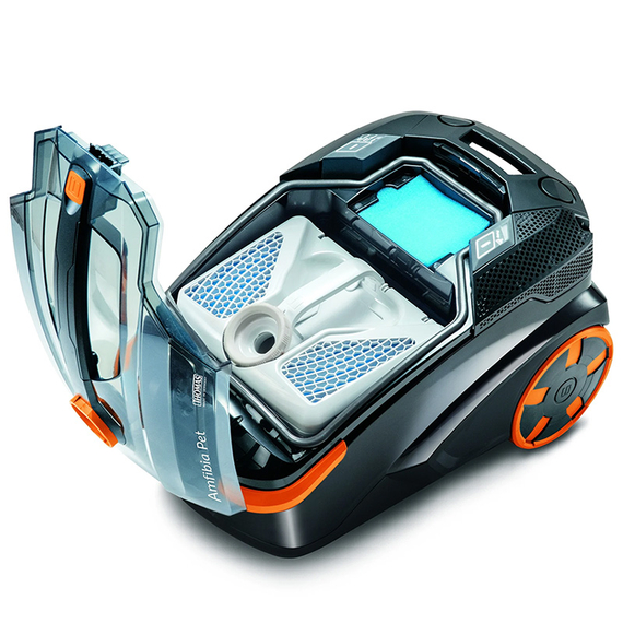 Aspirator Thomas DryBOX Amfibia Pet, Negru | Portocaliu, 3 image