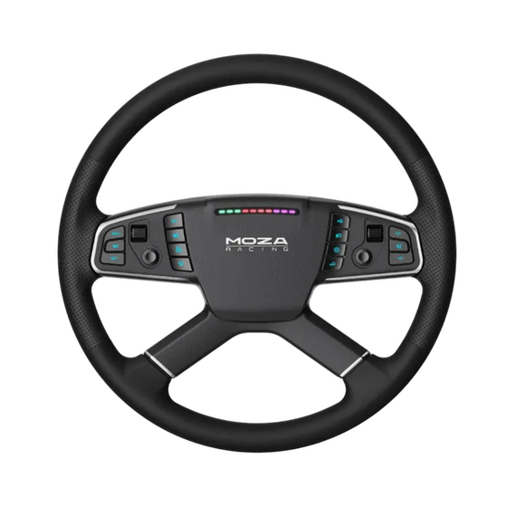 Volan Gaming MOZA Trucking Bundle, Negru