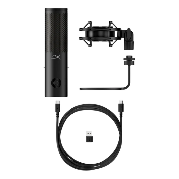 Microfon Gaming HyperX QuadCast 2S, Cu fir, Negru, 5 image