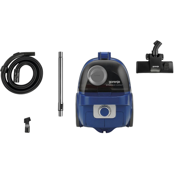 Aspirator Gorenje VCEA01GACBUCY, Albastru | Gri, 2 image