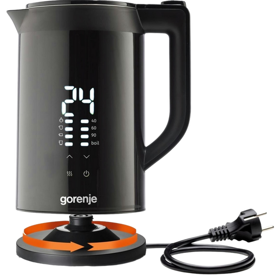 Fierbător electric Gorenje K17DWDII, Negru, 3 image