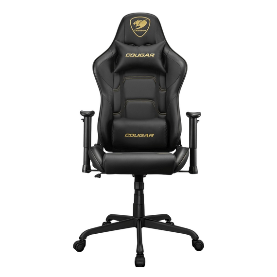 Scaun Gaming Cougar ARMOR ELITE, PVC Piele, Negru | Auriu