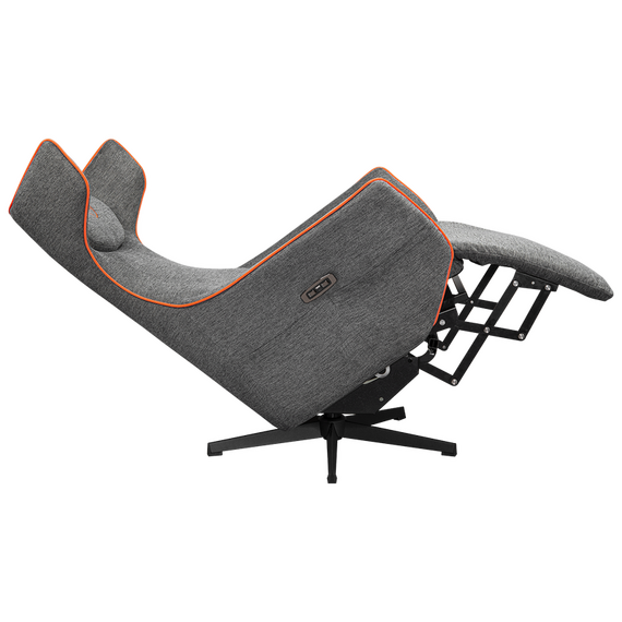 Scaun Gaming Cougar Magus, Imitație de in, Gri | Portocaliu, 2 image