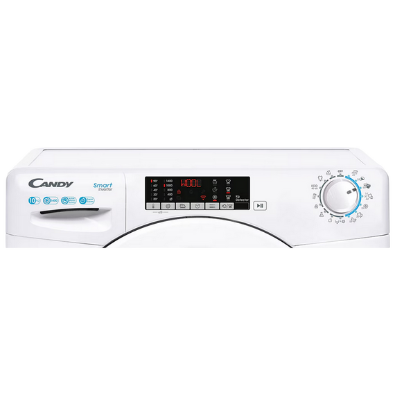 Mașină de spălat Candy CS 1410TXME/1-S, 10kg, Alb, 3 image
