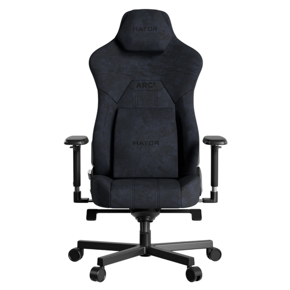 Scaun Gaming HATOR Arc 3 XL, Velur, Negru