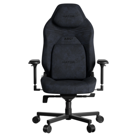 Scaun Gaming HATOR Arc 3 L, Velur, Negru