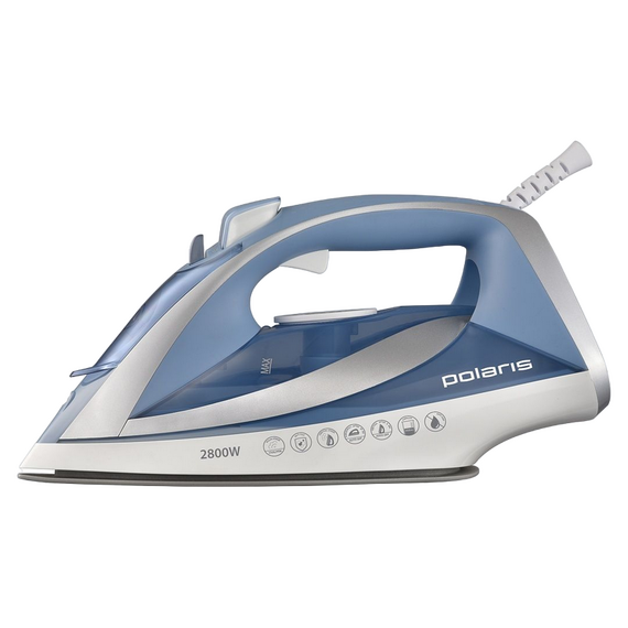 Fier de călcat Polaris PIR 2820AK, 2800W, Albastru deschis/Alb, 3 image