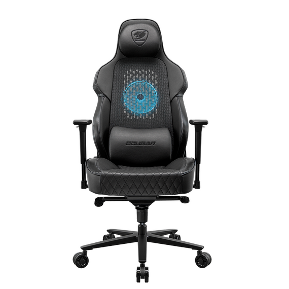 Scaun Gaming Cougar NxSys AERO, PU Piele, Negru