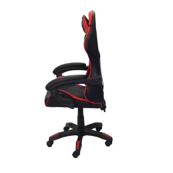 Scaun Gaming Havit GC919, PVC Piele, Negru | Roșu, 3 image