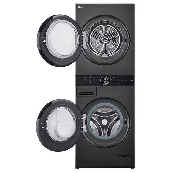 Mașină de spălat cu uscător LG WT1210BBF, 12kg, Negru, 3 image