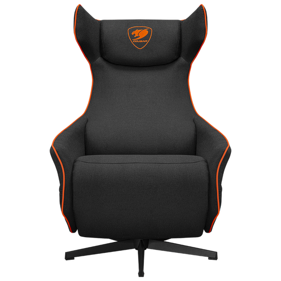 Scaun Gaming Cougar Magus, Imitație de in, Negru | Portocaliu