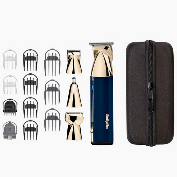 Trimmer pentru bărbați BaByliss MT992E, Albastru | Auriu, 3 image