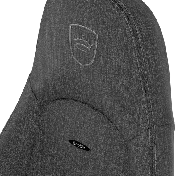 Scaun Gaming Noblechairs Icon, Textil, Antracit, 3 image