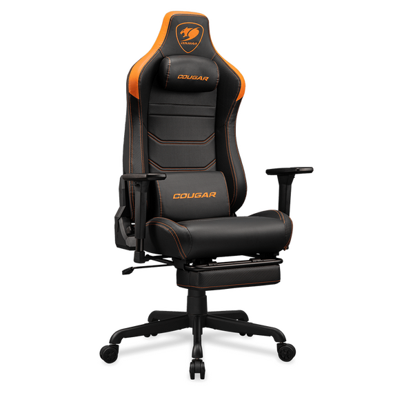 Scaun Gaming Cougar Armor EVO S, PU Piele, Negru | Portocaliu, 3 image