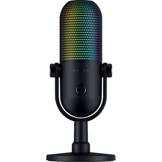 Microfon Gaming Razer Seiren V3 Chroma, Cu fir, Negru