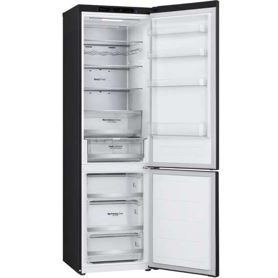 Frigider LG GBV5240DEP, DoorCooling+, Negru, 3 image