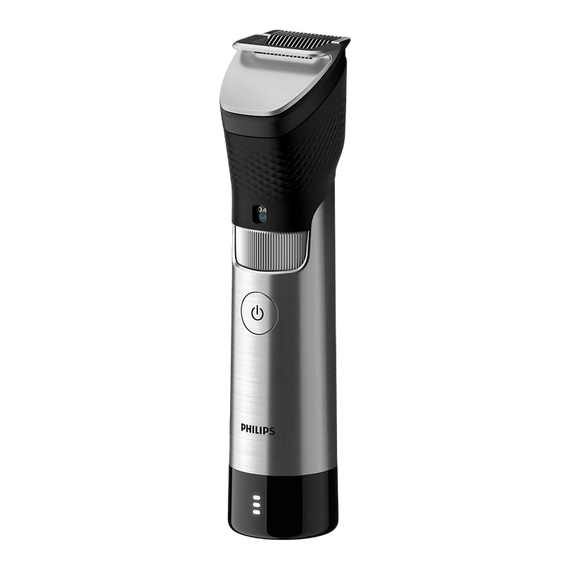 Trimmer pentru bărbați Philips BT9810/15, Argintiu/Negru, 3 image