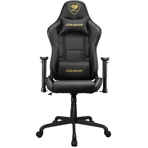 Scaun Gaming Cougar ARMOR ELITE, PVC Piele, Negru | Auriu, 2 image