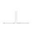 Laptop  Apple MacBook Air 13, 13.6" Starlight (MXCU3) / Apple M3 (8C/10G) / 16GB / 512GB SSD, 3 image
