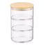 Set de containere Ardesto Midori AR1203CB, 3 buc, 400 ml, Transparent