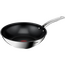 Tigaie WOK Tefal B8171944, 3,6L, 28cm, Oțel inoxidabil