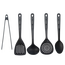 Set de ustensile de bucătărie Polaris Kontur-5N, Negru