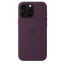 Apple iPhone 16 Pro Max Silicone Case with MagSafe-Plum ,ModelA3313 EU