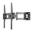 Suport de perete înclinat și pivotant Gembird WM-55ST-03, Negru, 2 image