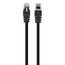 Patch cord Cablexpert PP12-5M/BK, CAT5e UTP, 5m, Negru