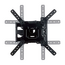Suport de perete înclinat și pivotant Gembird WM-55ST-01, Negru, 3 image