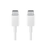 Cablu încărcare și sincronizare Samsung USB-C to USB-C Cable 5A, USB Type-C/USB Type-C, 1,8m, Alb
