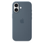 Husă Apple iPhone 17 Silicone Case with MagSafe, Anchor Blue