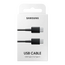Cablu încărcare și sincronizare Samsung EP-DA705BBRGRU, USB Type-C/USB Type-C, 1m, Negru, 3 image
