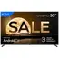 55" LED SMART TV KIVI 55U710QB, Real 4K, 3840x2160, Google TV, Black