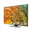 50" LED SMART TV Samsung QE50Q80DAUXUA, QLED 3840x2160, Tizen OS, Silver, 4 image