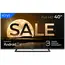 40" LED SMART TV KIVI 40F710QB, 1920x1080 FHD, Google TV, Black