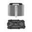 Friteuză cu aer cald Ninja Double Stack XL SL400EU, Gri, 2 image